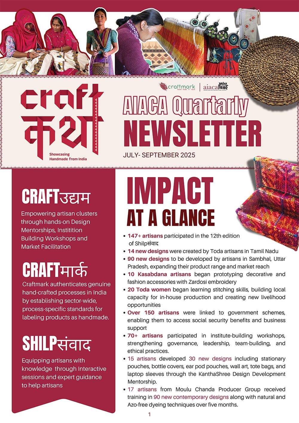 JULY--SEPTEMBER-NEWSLETTER